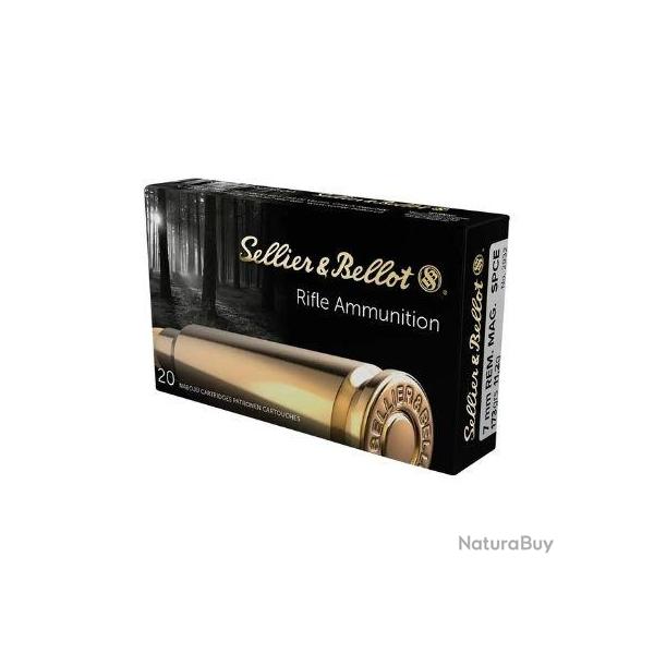 SELLIER BELLOT Balles de chasse Spce - par boite de 20  7mm REMINGTON MAGNUM   173Gr