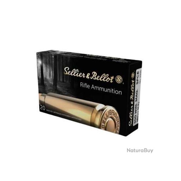 SELLIER BELLOT Balles de chasse Spce - par boite de 20  300 WINCHESTER MAGNUM   180Gr