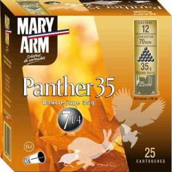 MARY ARM Cartouches de chasse Panther 35 - par boite de 25  12  / 70  35g