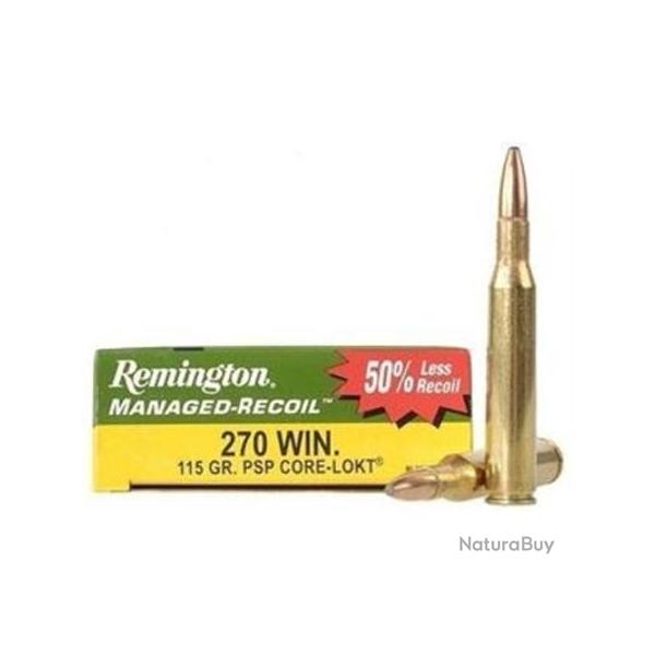 REMINGTON Balles de chasse Psp core-lokt - par boite de 20  270 WINCHESTER   115Gr