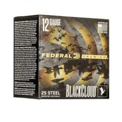 FEDERAL Cartouches de chasse Black cloud - par boite de 25  12  / 76  36g