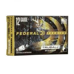 FEDERAL Cartouches de chasse Truball rifled slug hp 12/70 - par boite de 5  12  / 70