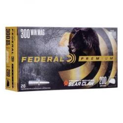 FEDERAL Balles de chasse Vital-shok trophy bonded bc - par boite de 20  300 WINCHESTER MAGNUM   200G