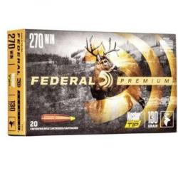 FEDERAL Balles de chasse Vital-shok nosler partition - par boite de 20  270 WINCHESTER   150Gr