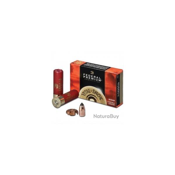 FEDERAL Cartouches de chasse Barnes expander sabot hollow point - par boite de 5  12  / 70