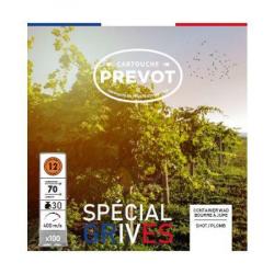 PREVOT Cartouches de chasse Spécial grive - par boite de 100  20  / 70  26g - 7.5