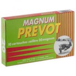 PREVOT Cartouches de chasse Magnum 20 bourre grasse - par boite de 10  20  / 76  32g - 1