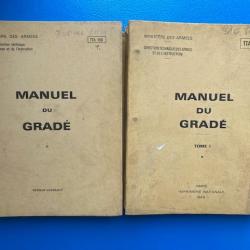 manuel du gradé, armée de terre, TTA 150 - édition 1969 - imprimerie nationale - Berger- Levrault