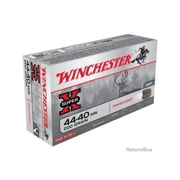 WINCHESTER Balles de chasse Power point - par boite de 50  44-40 WINCHESTER   200Gr