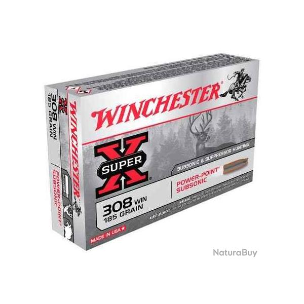 WINCHESTER Balles de chasse 300 blackout - par boite de 20  300 BLACKOUT   200Gr