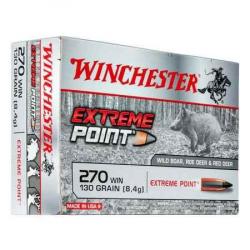 WINCHESTER Balles de chasse Extreme point sans plomb - par boite de 20  270 WINCHESTER   130Gr