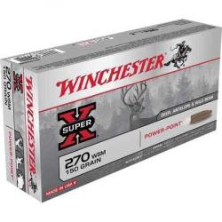 WINCHESTER Balles de chasse Power point - par boite de 20  270 WSM   150Gr