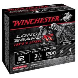 WINCHESTER Cartouches de chasse Long beard xr - par boite de 10  12  / 89  56g - 6