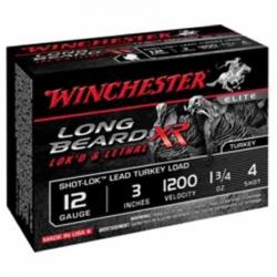 WINCHESTER Cartouches de chasse Long beard xr - par boite de 10  12  / 76  49g - 6