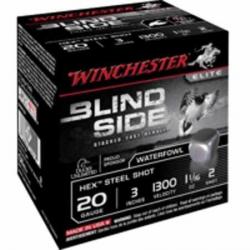 WINCHESTER Cartouches de chasse Blind side acier - par boite de 25  20  / 76  30g - 2