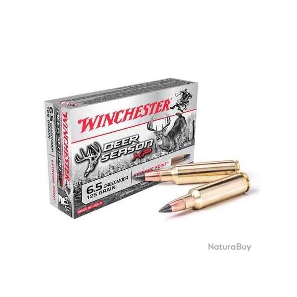 WINCHESTER Balles de chasse Bthp - par boite de 20  6,5 CREEDMOOR   140Gr