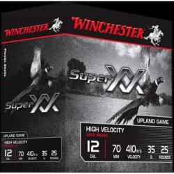 WINCHESTER Cartouches de chasse Super xx - par boite de 25  12  / 70  35g - 6