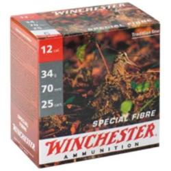 WINCHESTER Cartouches de chasse Spécial fibre - par boite de 25  12  / 70  34g - 7