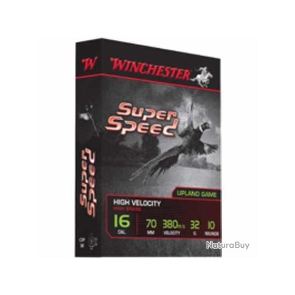 WINCHESTER Cartouches de chasse Super speed - par boite de 10  16  / 70  32g - 7