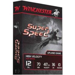 WINCHESTER Cartouches de chasse Super speed - par boite de 10  12  / 70  36g - 8