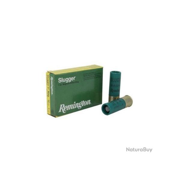 REMINGTON Cartouches de chasse Slug - par boite de 5  12  / 76  28.5g