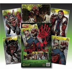 CALDWELL Combo pack cible zombiex 9