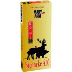 MARY ARM Cartouches de chasse 410 brenneke - par boite de 10  36  / 76  7g