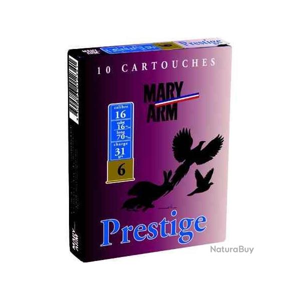 MARY ARM Cartouches de chasse Prestige - par boite de 10  16  / 70  31g - 4