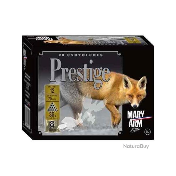 MARY ARM Cartouches de chasse Prestige - par boite de 10  12  / 70  36g - 2