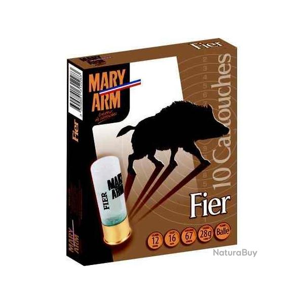 MARY ARM Cartouches de chasse Fier - par boite de 10  12  / 67  28g