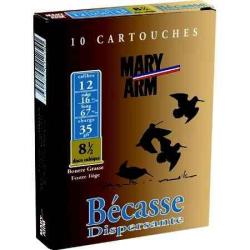 MARY ARM Cartouches de chasse Becasse dispersante - par boite de 10  12  / 67  35g