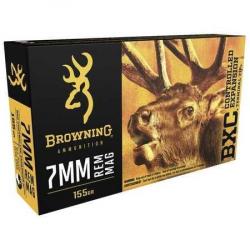 BROWNING Balles de chasse Bxc - par boite de 20  7mm REMINGTON MAGNUM   155Gr