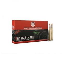 RWS Balles de chasse Hit short rifle - par boite de 20  9,3 x 62   250Gr