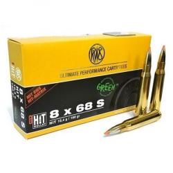 RWS Balles de chasse Hit - par boite de 20  8 x 68 S   160Gr