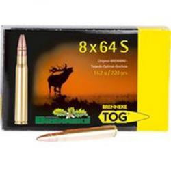 BRENNEKE Balles de chasse Tog brenneke - par boite de 20  8 x 64 S   220Gr