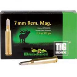 BRENNEKE Balles de chasse Tig brenneke - par boite de 20  7mm REMINGTON MAGNUM   177Gr