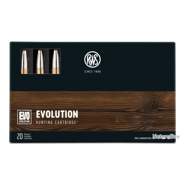 RWS Balles de chasse Evo - par boite de 20  7mm REMINGTON MAGNUM   159Gr