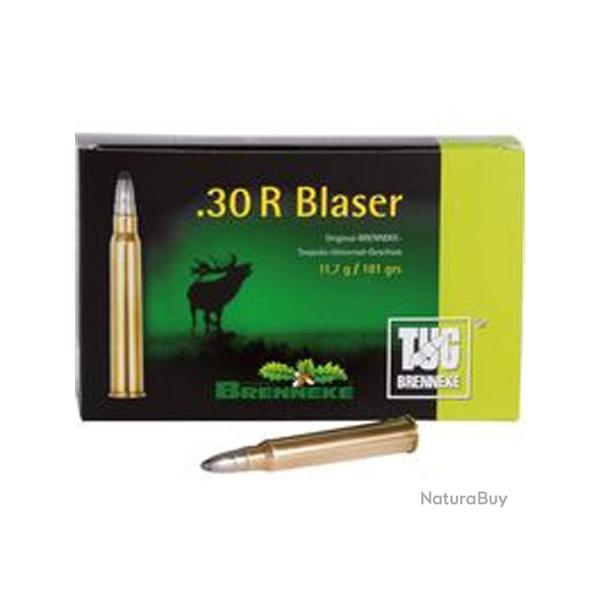 BRENNEKE Balles de chasse Tug brenneke - par boite de 20  30R BLASER   181Gr