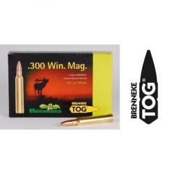 BRENNEKE Balles de chasse Tog brenneke - par boite de 20  300 WINCHESTER MAGNUM   165Gr