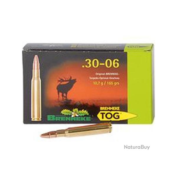 BRENNEKE Balles de chasse Tog brenneke - par boite de 20  30-06 SPRINGFIELD   165Gr