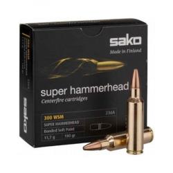 SAKO Balles de chasse Super hammerhead - par boite de 20  30-06 SPRINGFIELD   180Gr