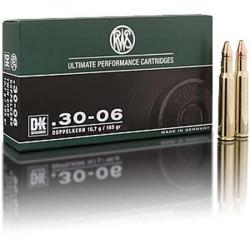 RWS Balles de chasse Dk double combinée - par boite de 20  30-06 SPRINGFIELD   165Gr