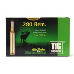 BRENNEKE Balles de chasse Tig brenneke - par boite de 20  280 REMINGTON   177Gr