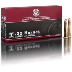 RWS Balles de chasse Tm t-mantel - par boite de 20  22 HORNET   46Gr