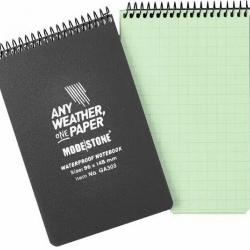 Carnet phosphorescent tout temps 60 pages 96x148mm Modestone