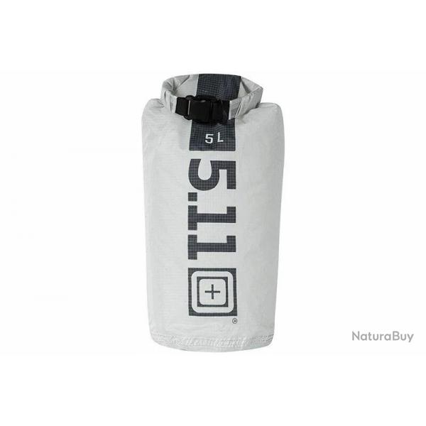 Sac tanche Dry Bag ultralight blanc 5L 5.11