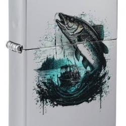 Briquet Zippo pêche en bateau