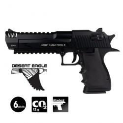 PISTOLET DESERT EAGLE L6 FULL AUTO Noir - Blowback - 6 mm BB - CO²