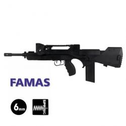 REPLIQUE FAMAS VALORISE Noir - Ressort 6mm 0.8J