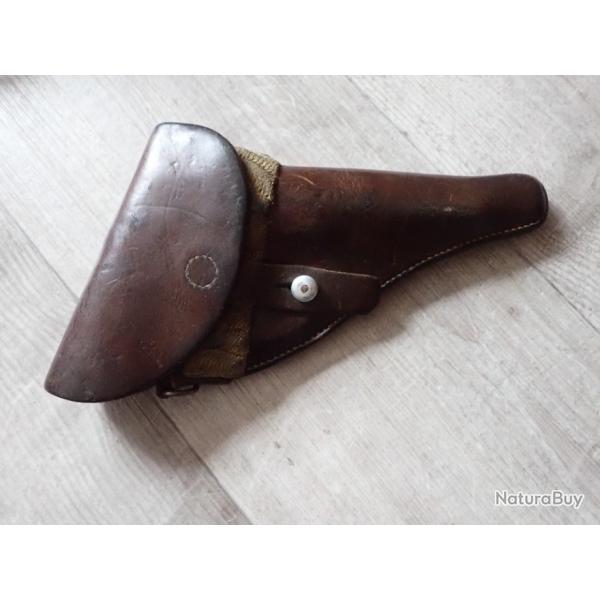 1936 Holster, tui pour revolver 1882 ou 1882/28. Rglementaire suisse.